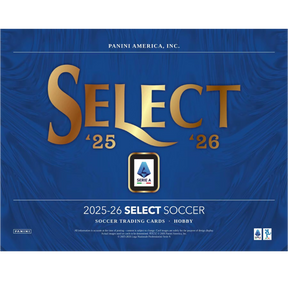 2025/26 Panini Select Serie A Soccer Hobby 12 Box Case